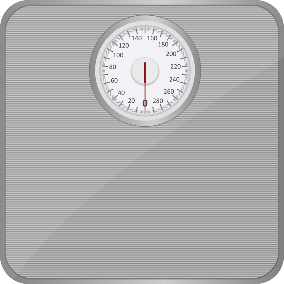 Bathroom weighing scale clipart design illustration png