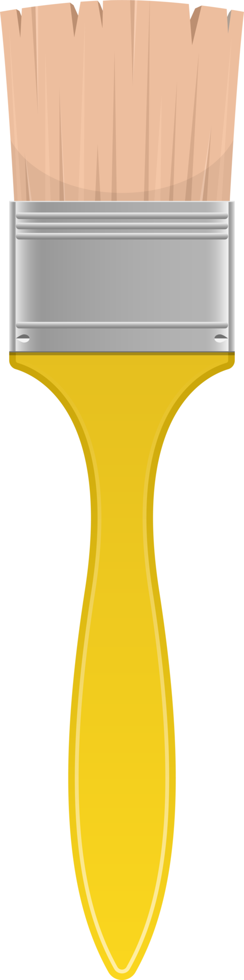 Paint brush and can clipart design illustration 9381020 PNG