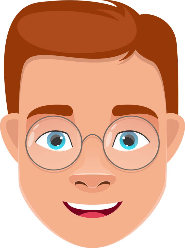 Man face clipart design illustration 9379787 PNG