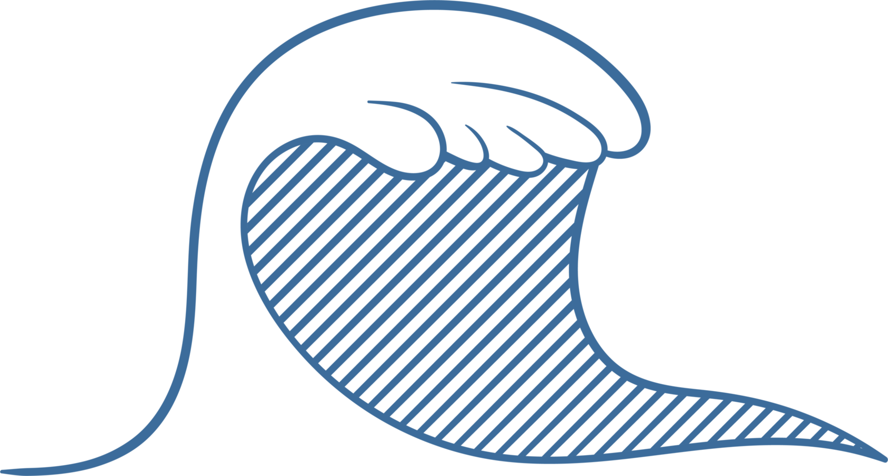 Wave icon clipart design illustration png