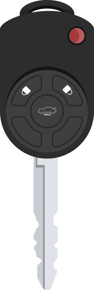 Car key clipart design illustration png