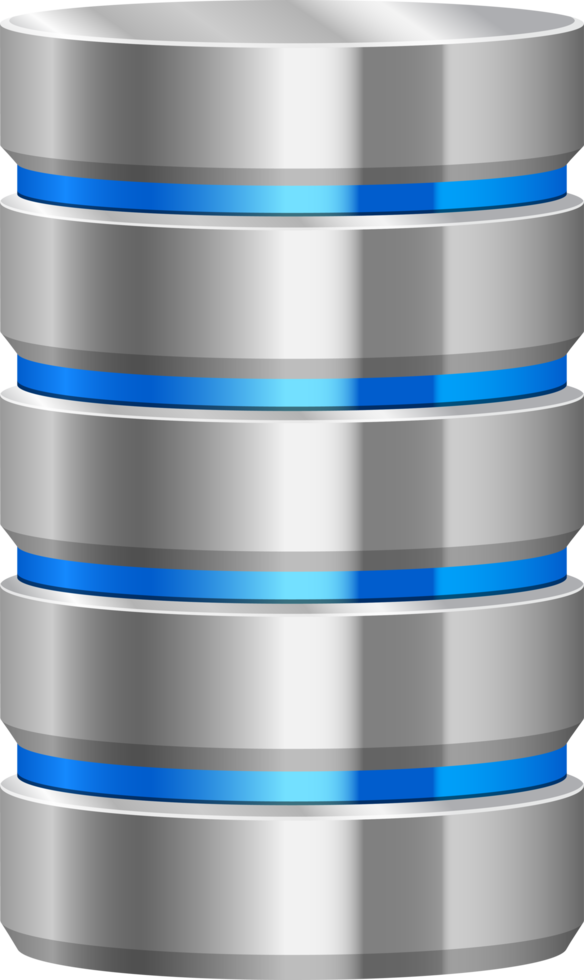 Data server clipart design illustration png