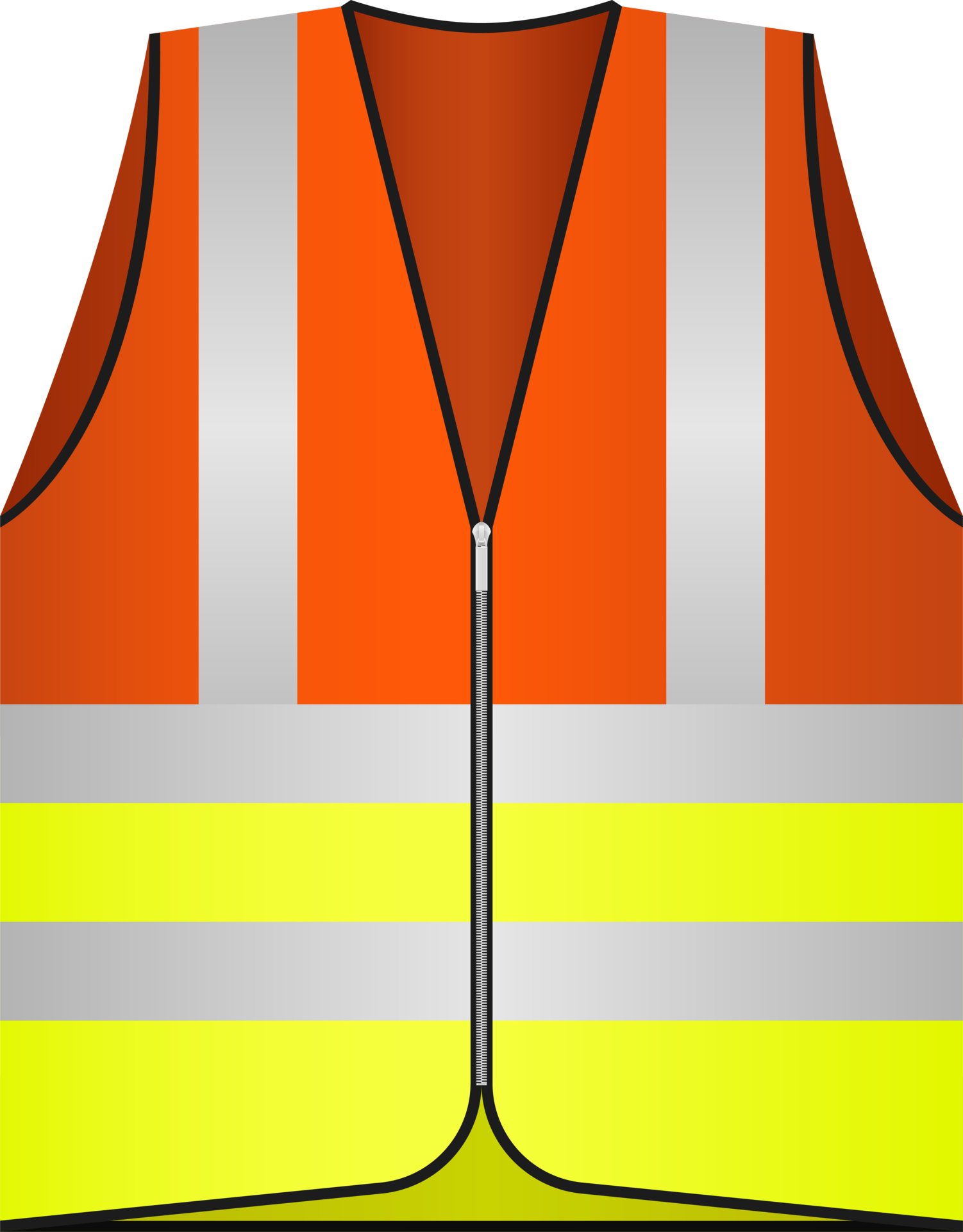 Safety vest clipart design illustration 9381198 PNG