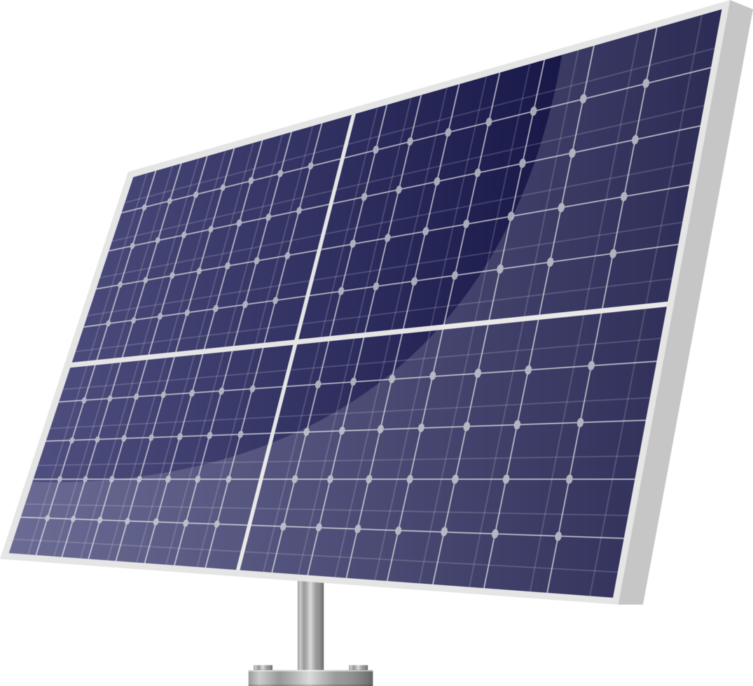 Solar panel clipart design illustration png