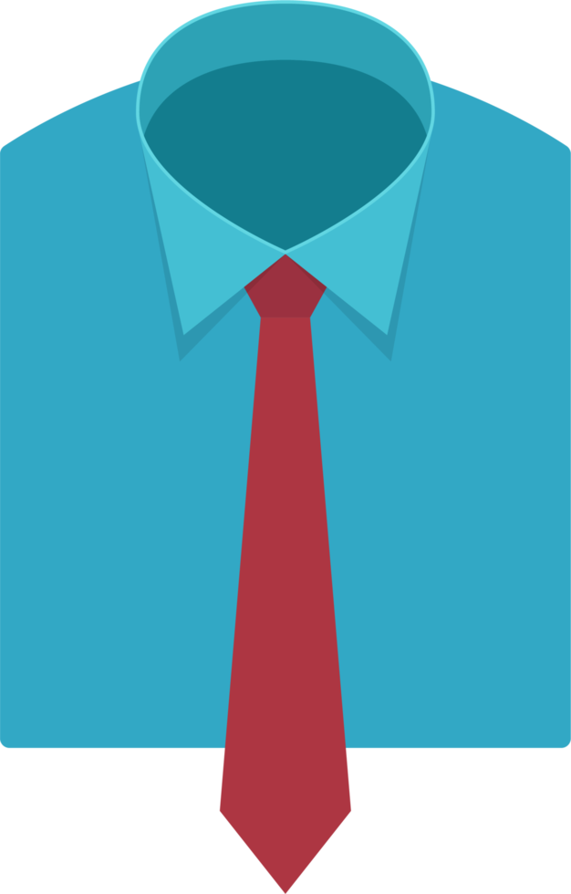 Neck tie clipart design illustration png