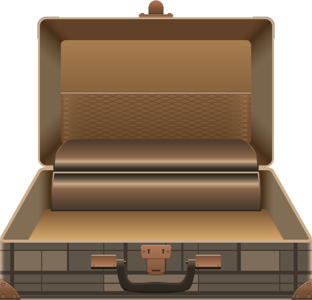 Suitcase clipart design illustration png