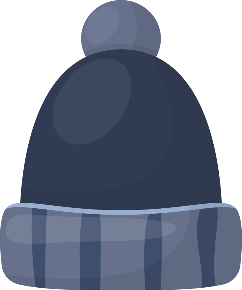 ilustración de diseño de imágenes prediseñadas de gorro de invierno png