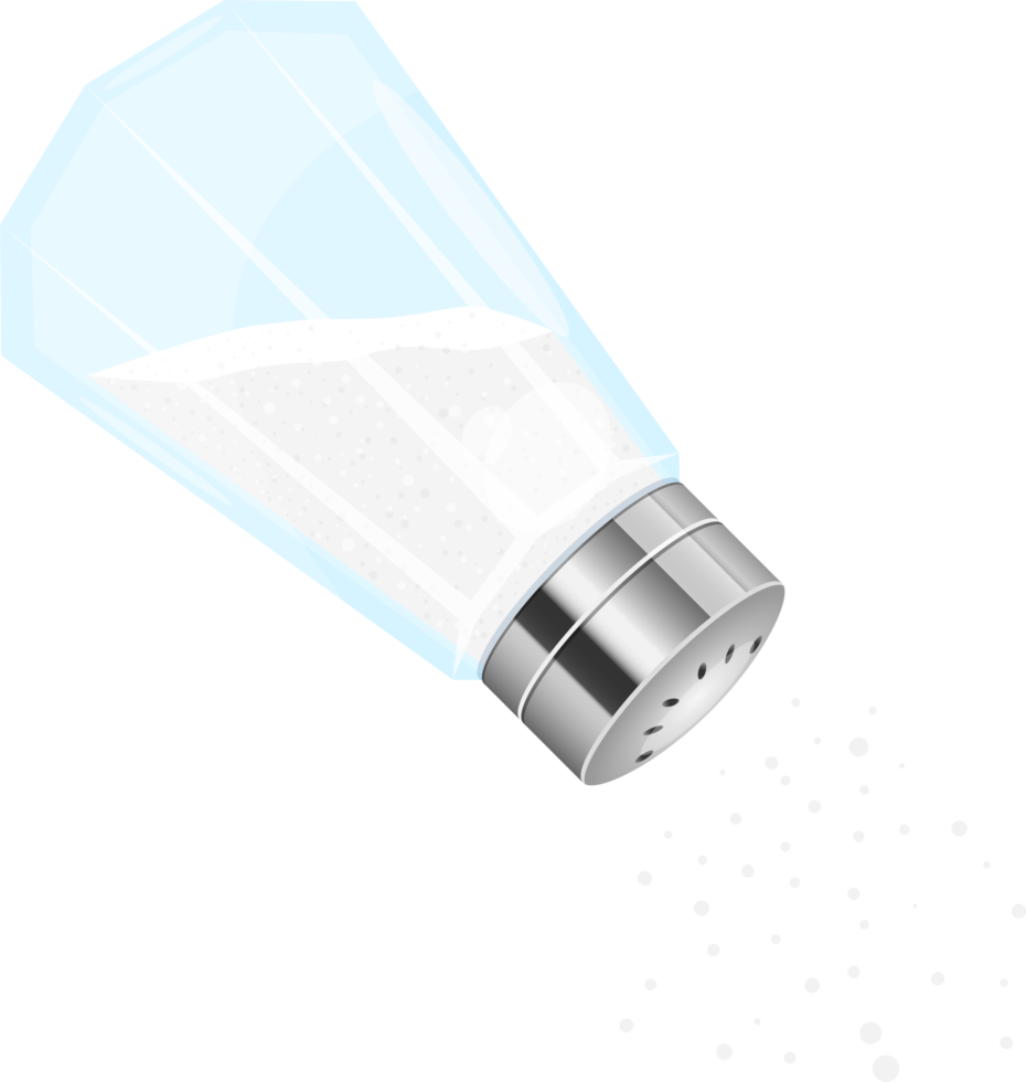 Salt shaker clipart design illustration png