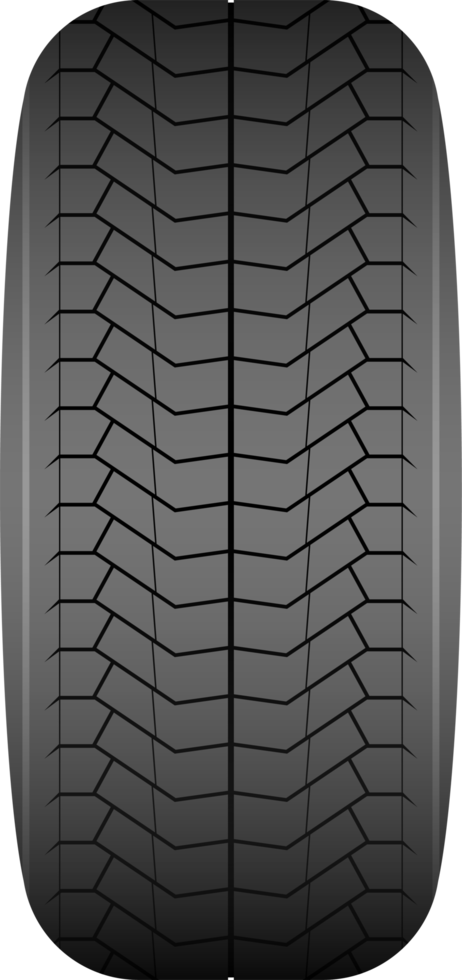 Car tyre clipart design illustration png