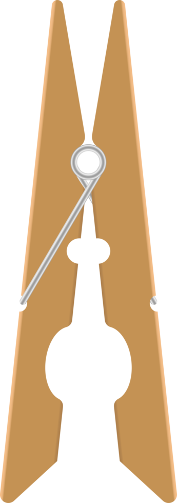 ilustração de design de clipart de pino de roupa png