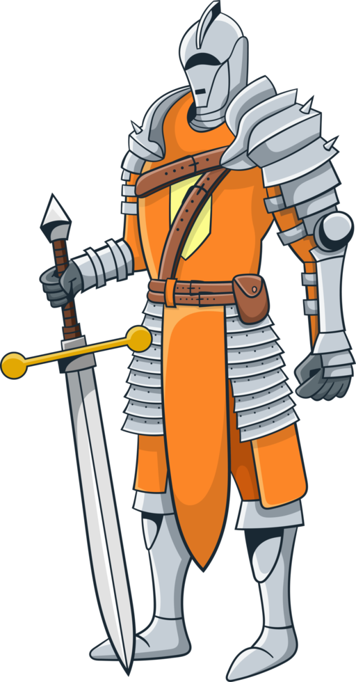 Knight clipart design illustration png