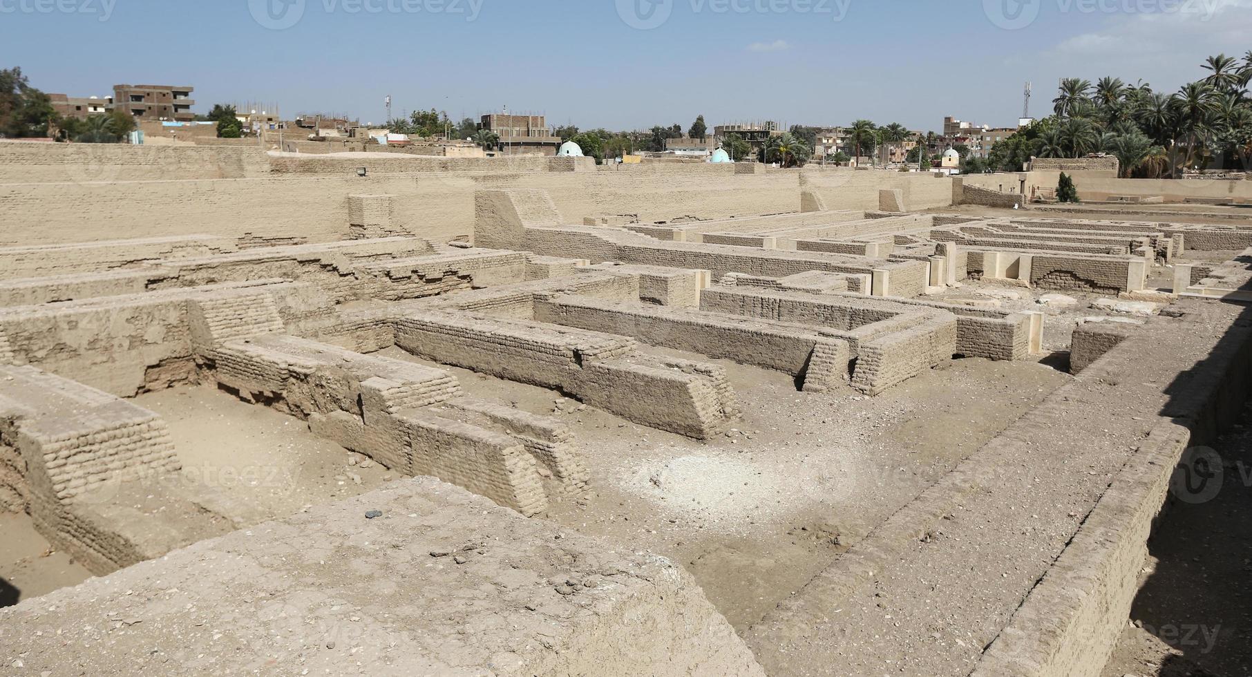 Mortuary Temple of Seti I in Luxor, Egypt photo