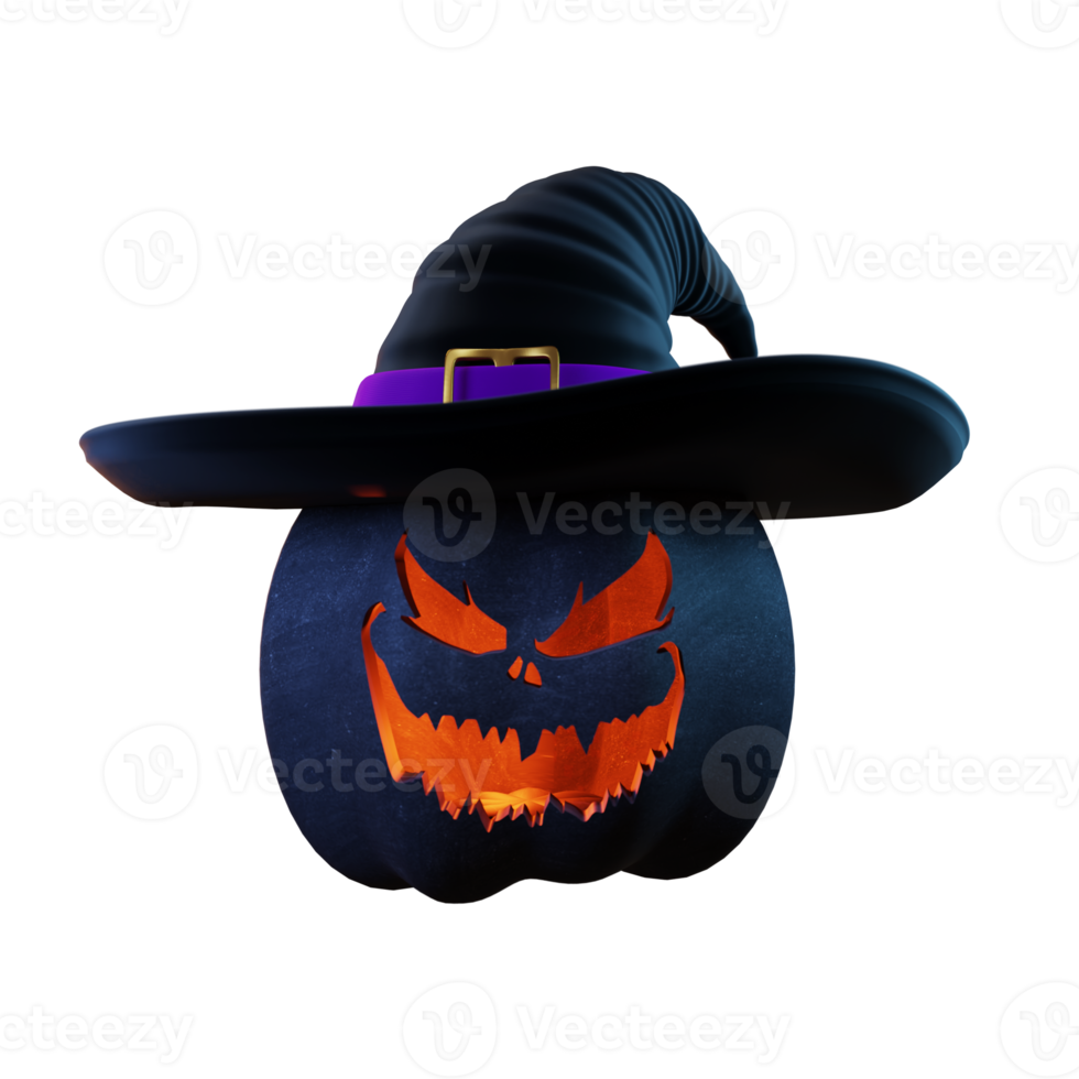 zucca strega per elementi di design di halloween png