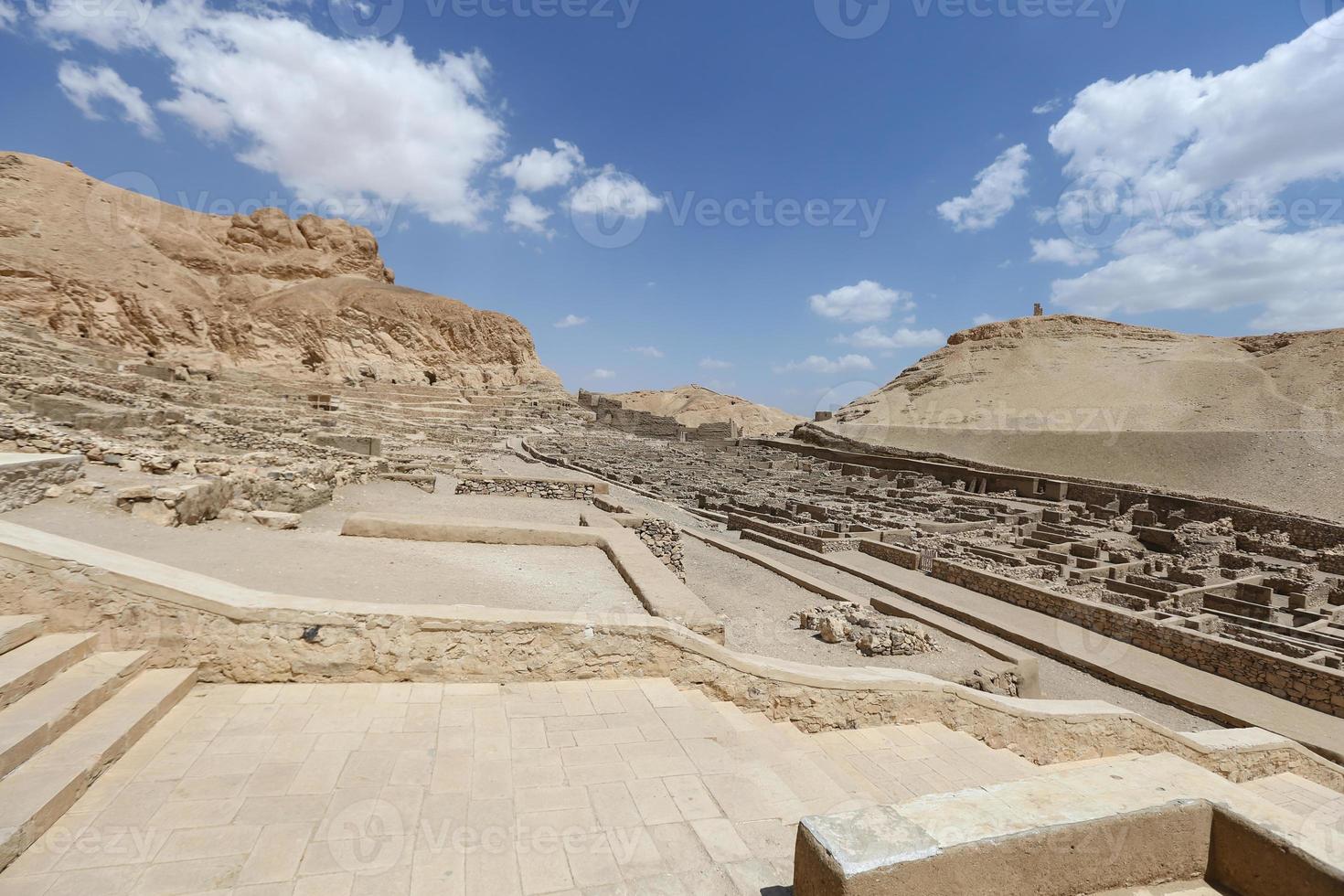 Deir el-Medina Village in Luxor, Egypt photo