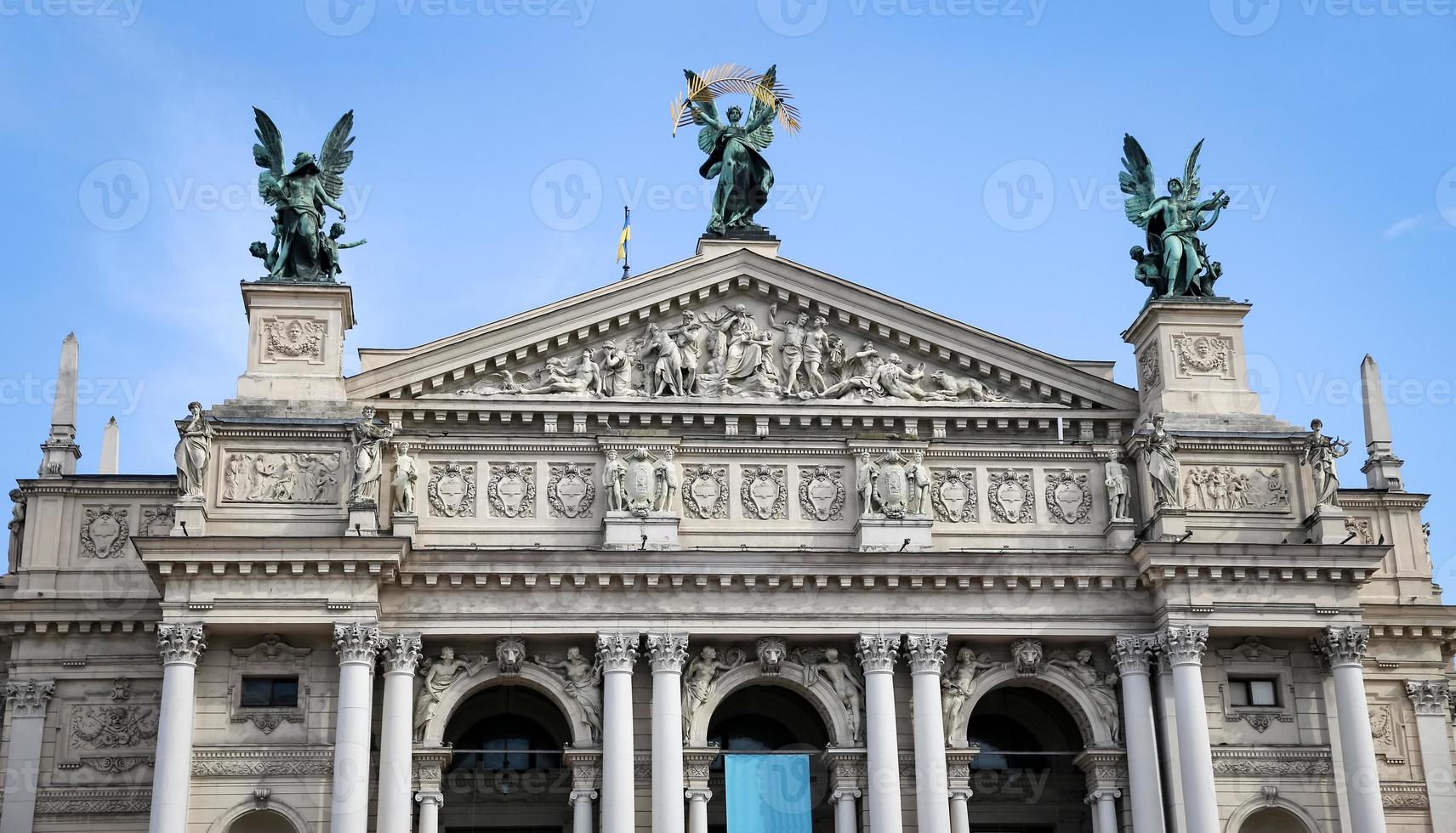 Lviv Opera House in Ukraine photo