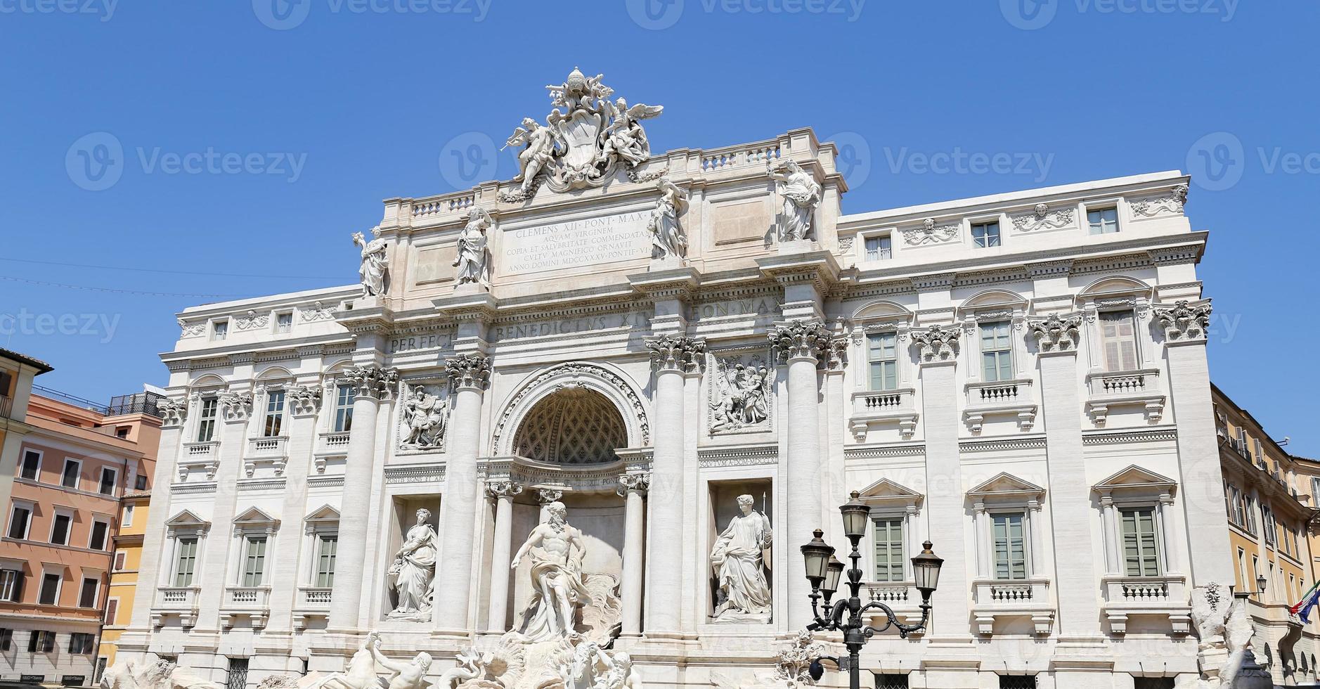 Trevi Fountain in Rome, Italy photo