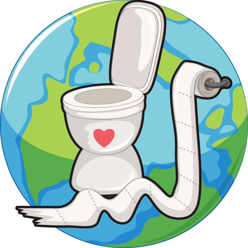 World Toilet Day Concept Vector