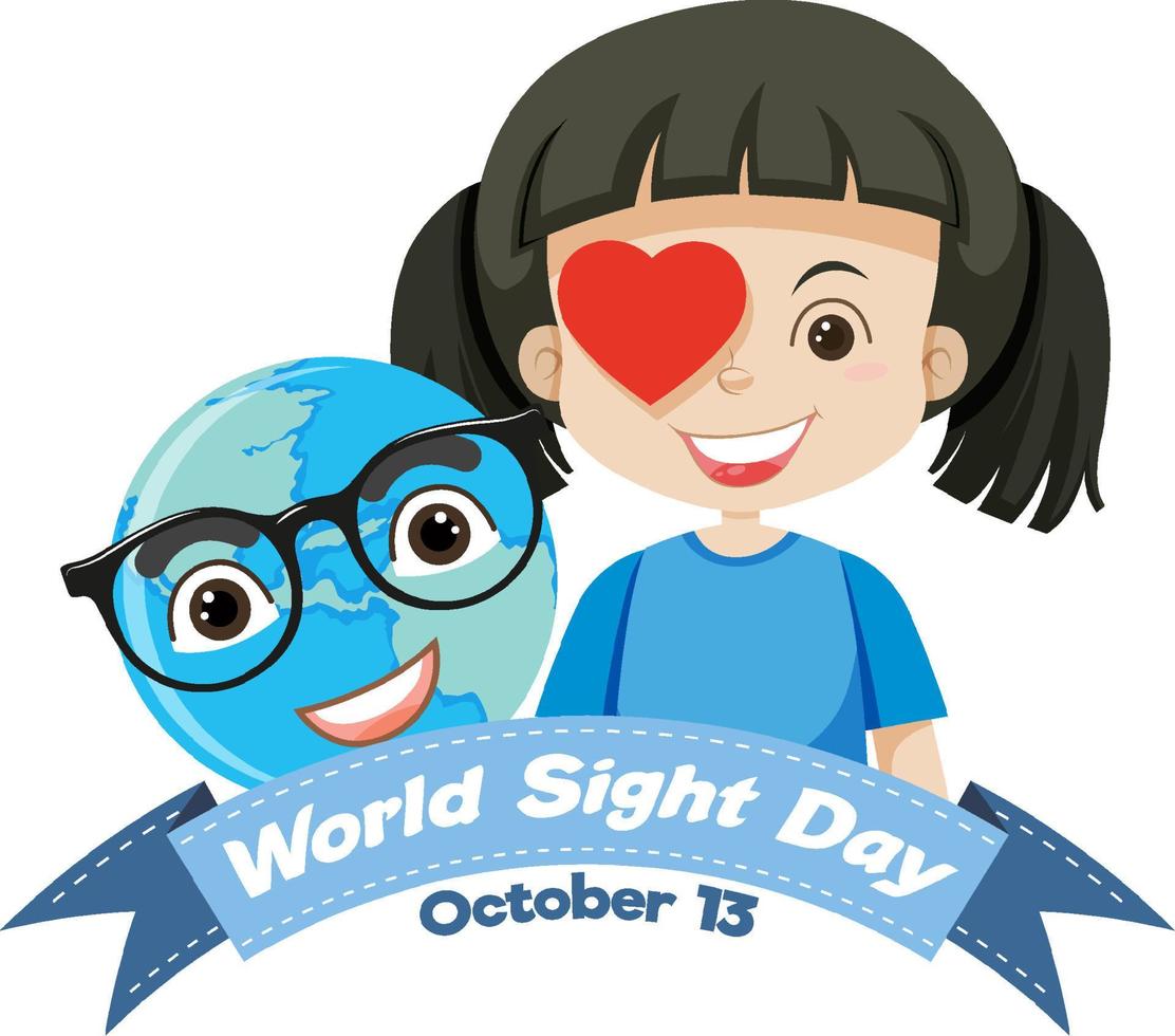 World Sight Day Concept Vector