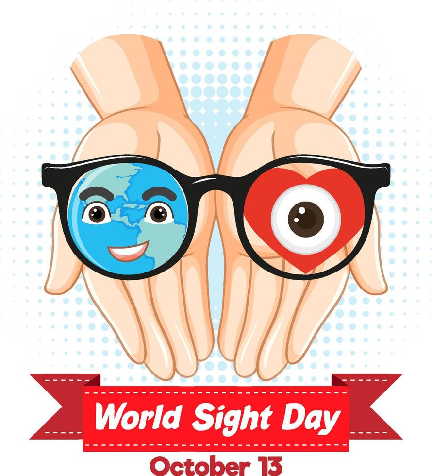 World Sight Day Concept Vector