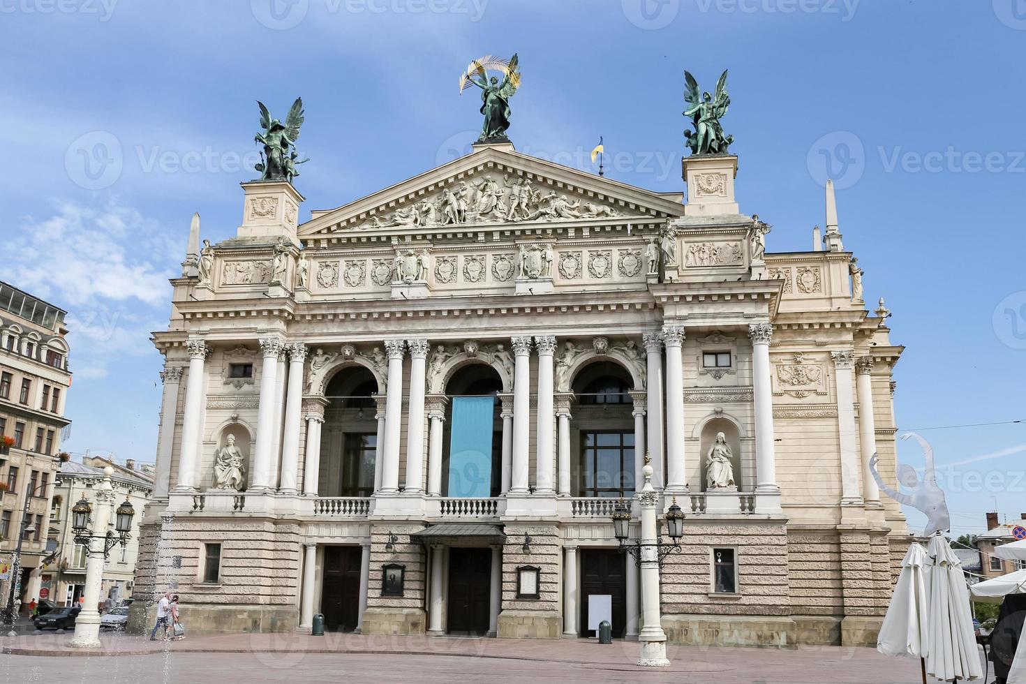 Lviv Opera House in Ukraine photo
