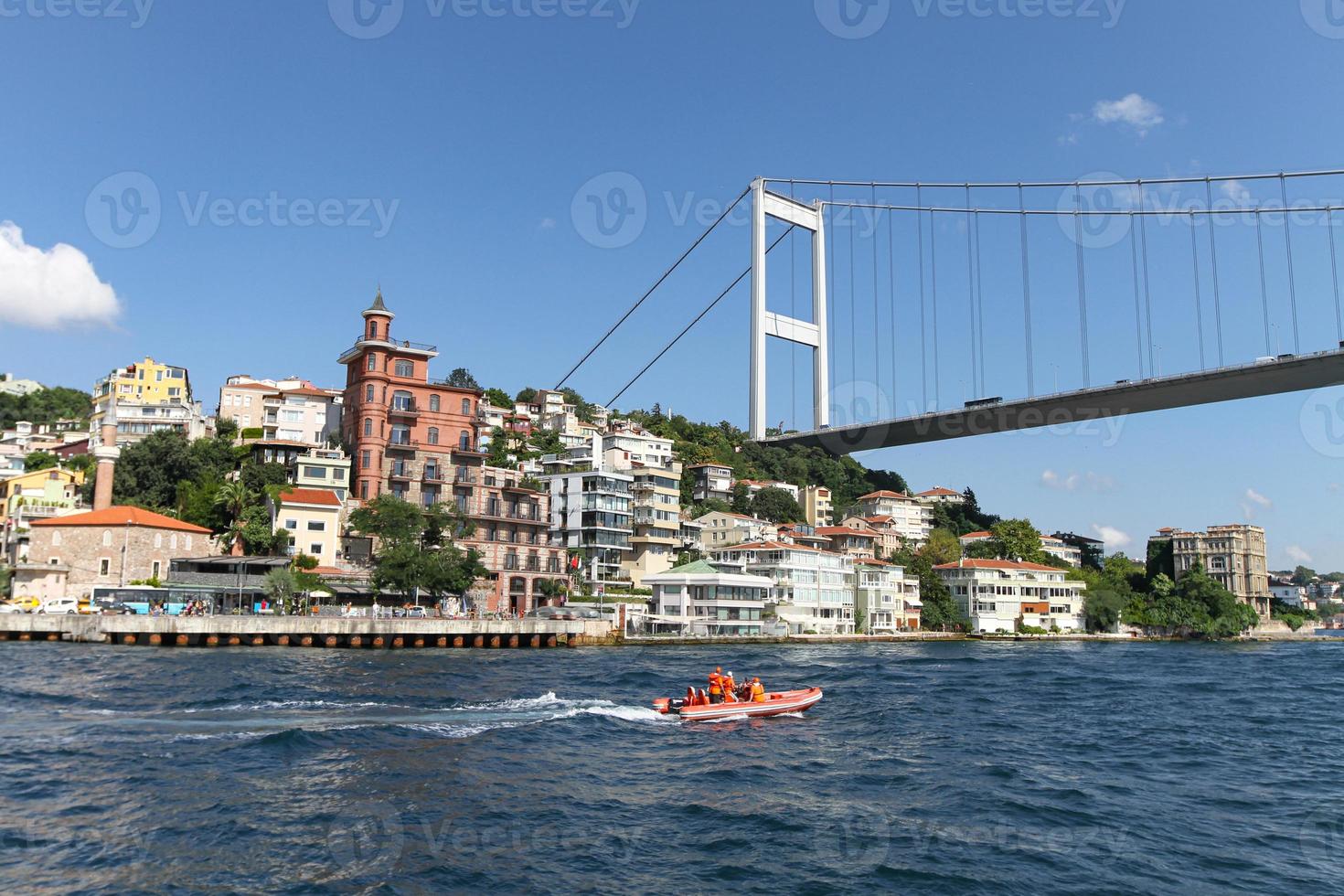 Buildings in Istanbul City, Turkey photo