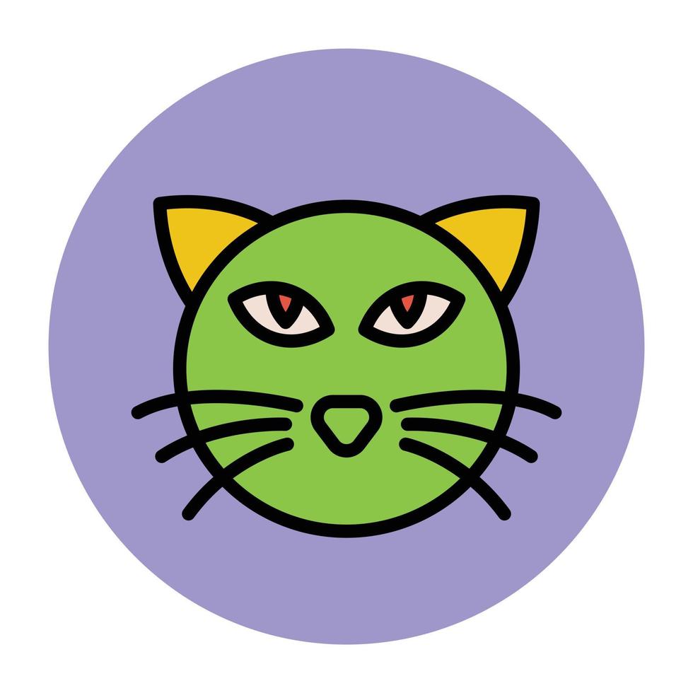 Trendy Cat Concepts vector