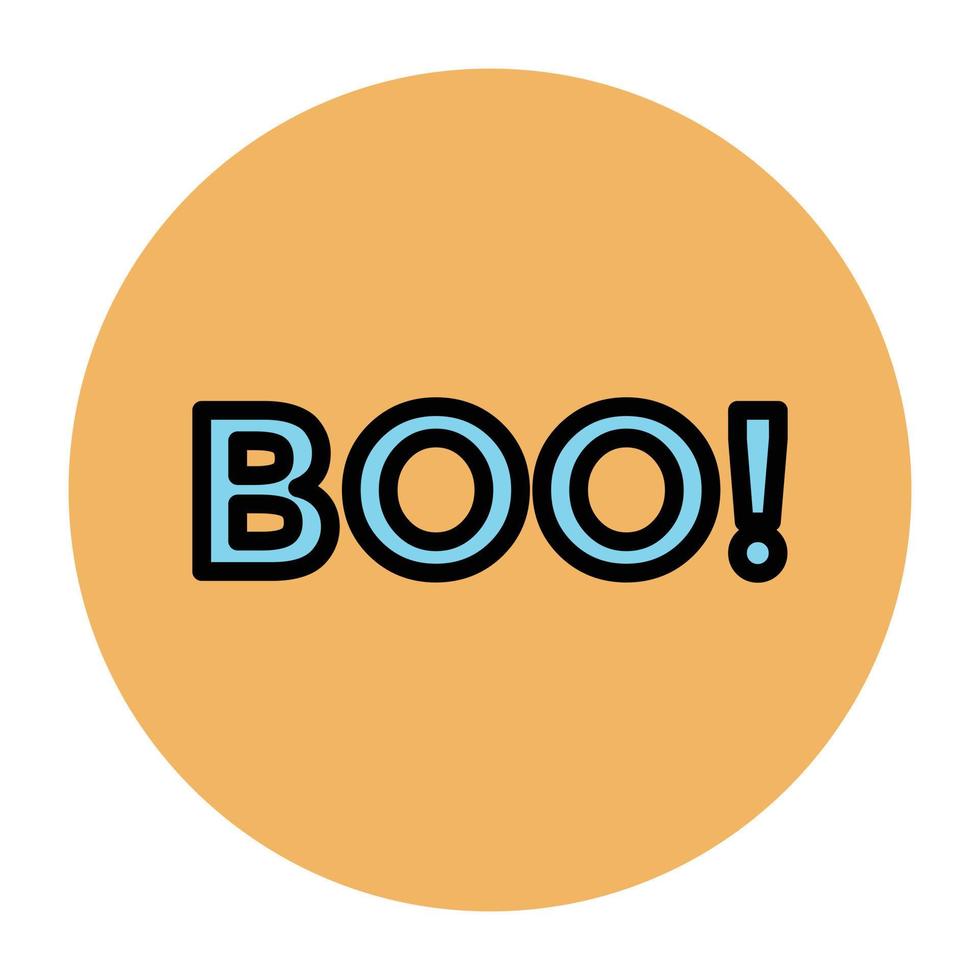 Trendy Boo Concepts vector