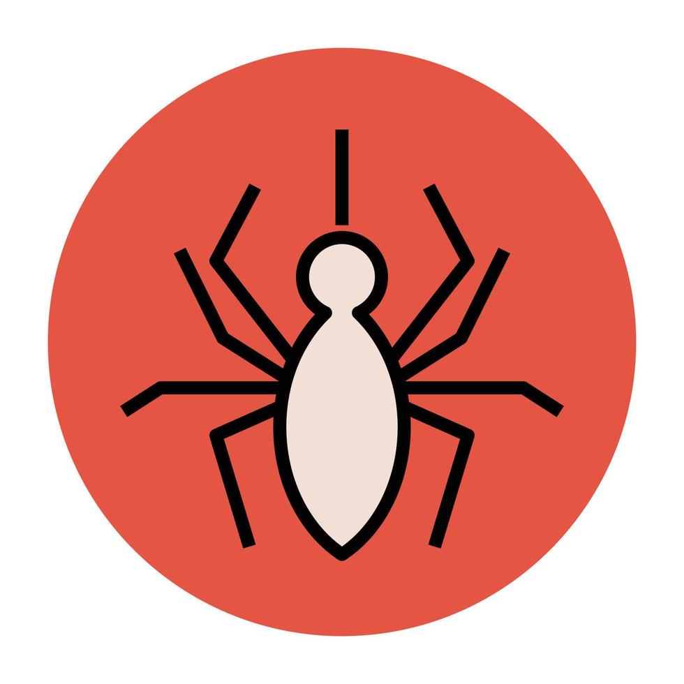 Trendy Spider Concepts vector