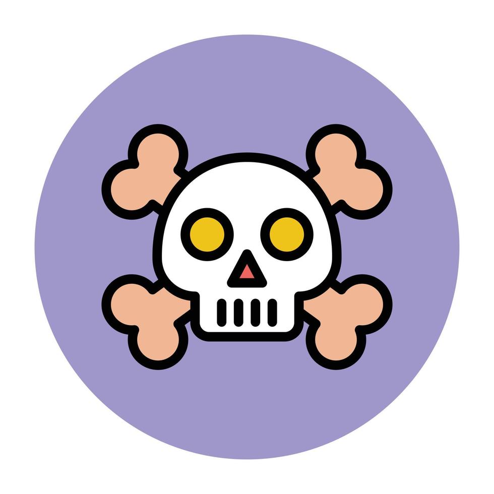 conceptos de calavera de moda vector