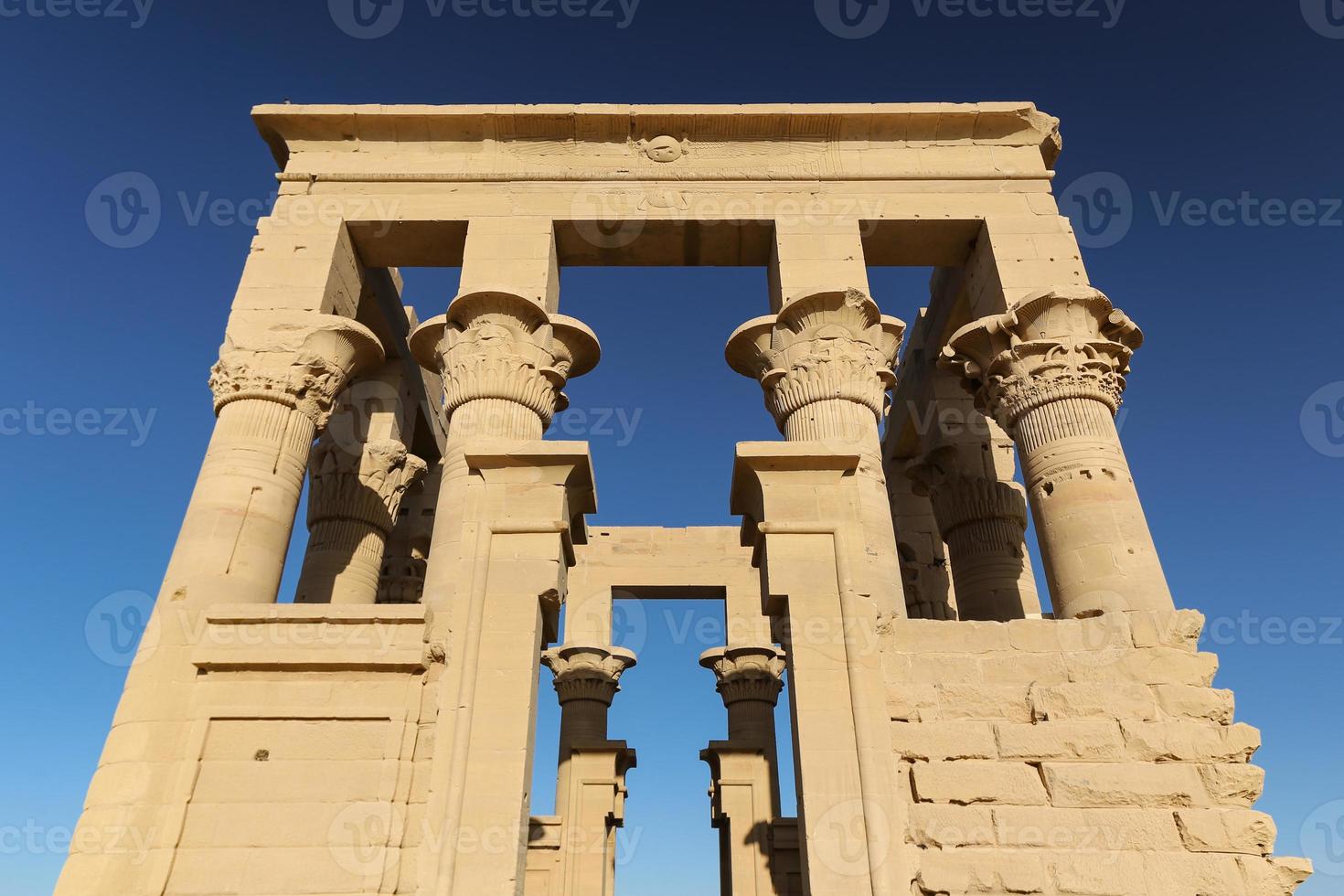 Trajan Kiosk of Philae Temple in Aswan, Egypt photo