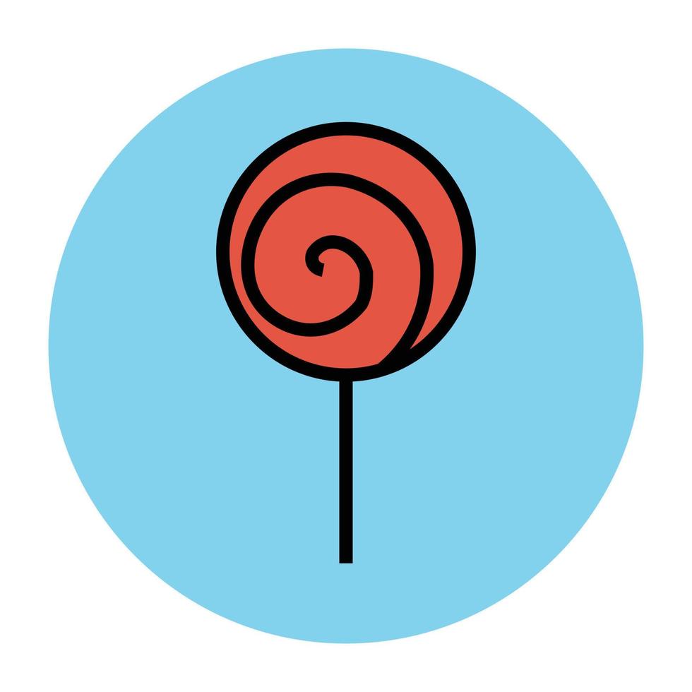 Trendy Lollipop Concepts vector