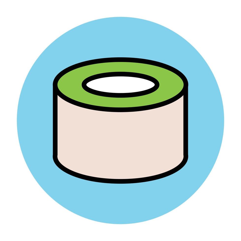 Trendy Canned Food vector