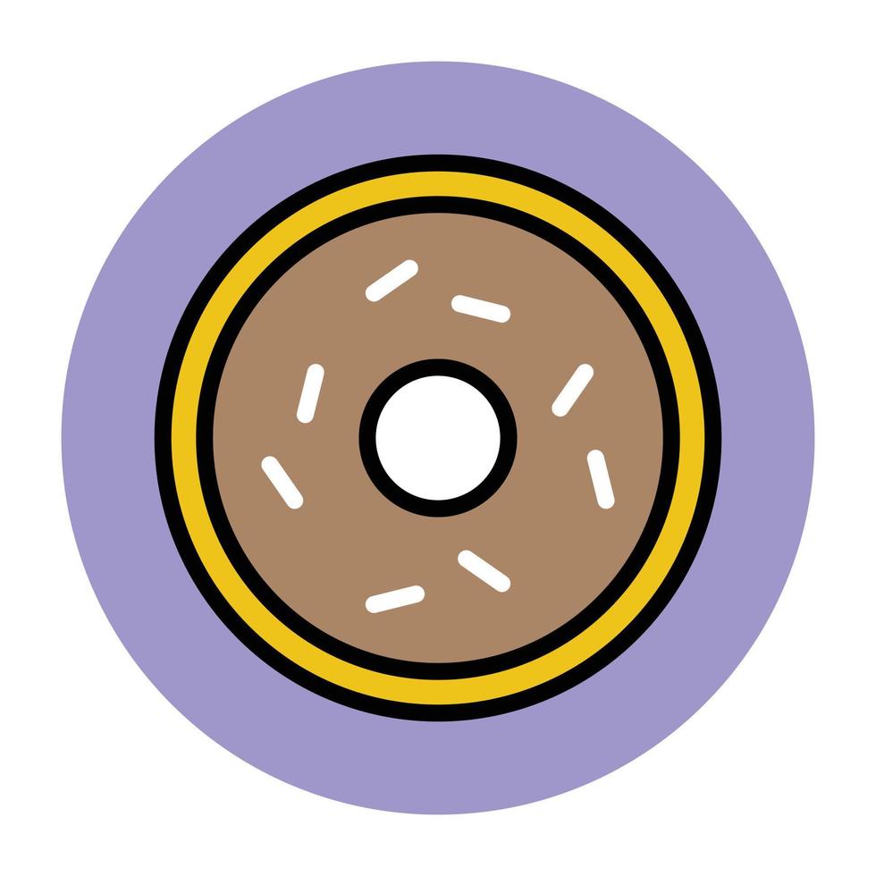 Trendy Donut Concepts vector