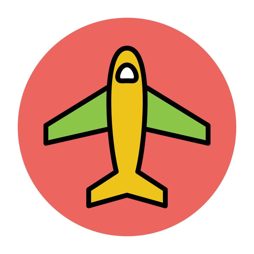 Trendy Airplane Concepts vector