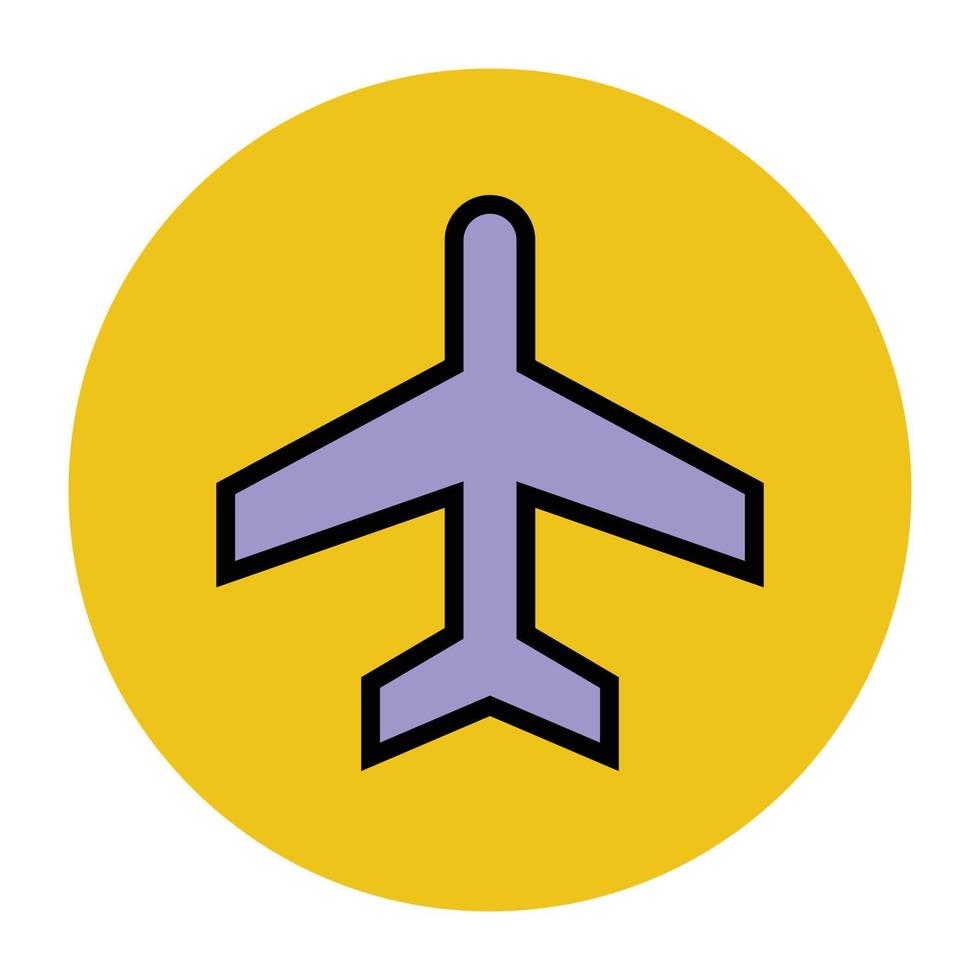 Trendy Airplane Concepts vector