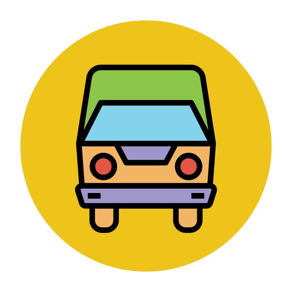 Trendy Car Concepts vector