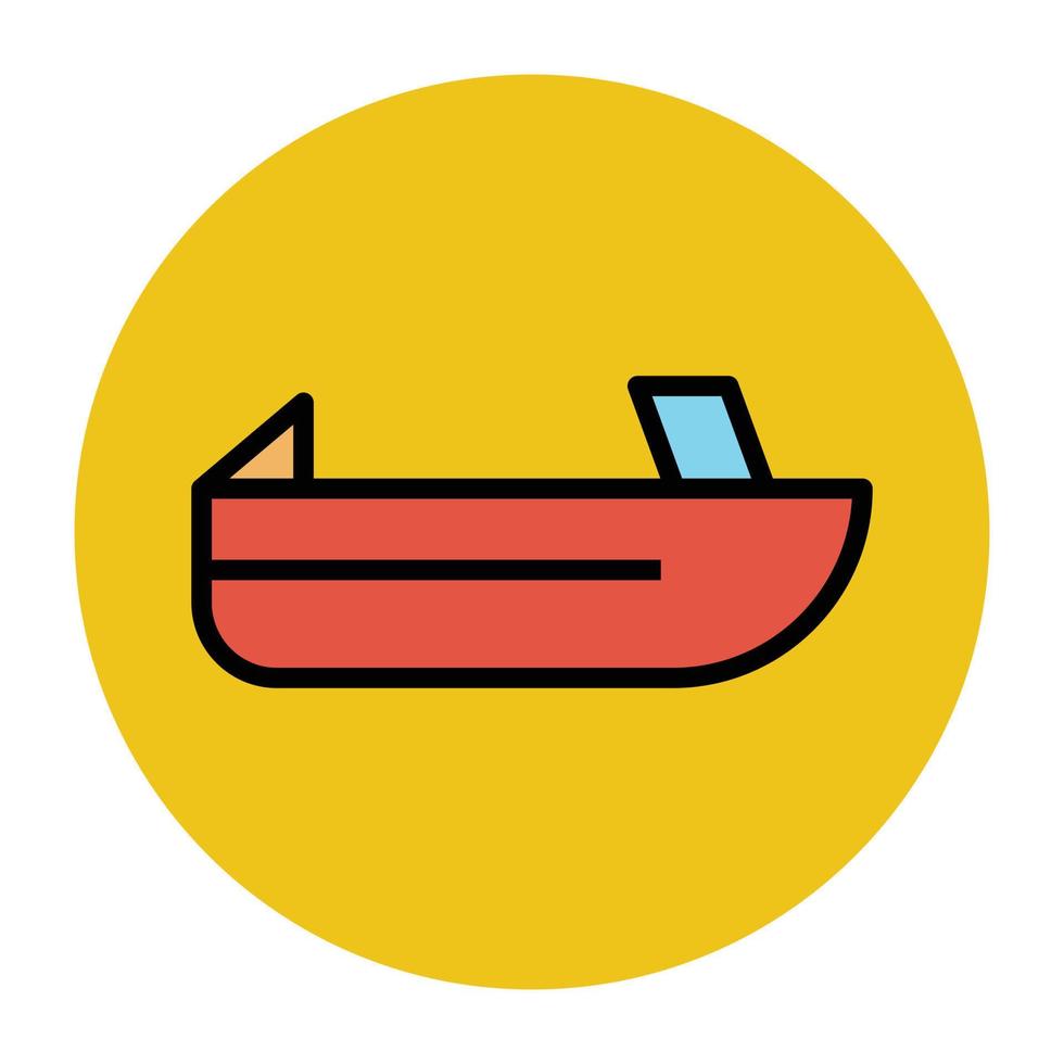 conceptos de barcos de moda vector