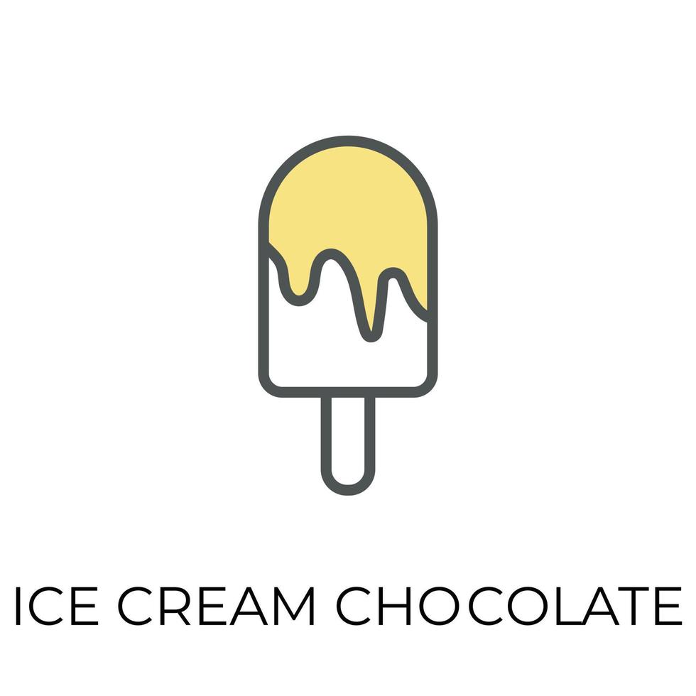 Trendy Popsicle Concepts vector