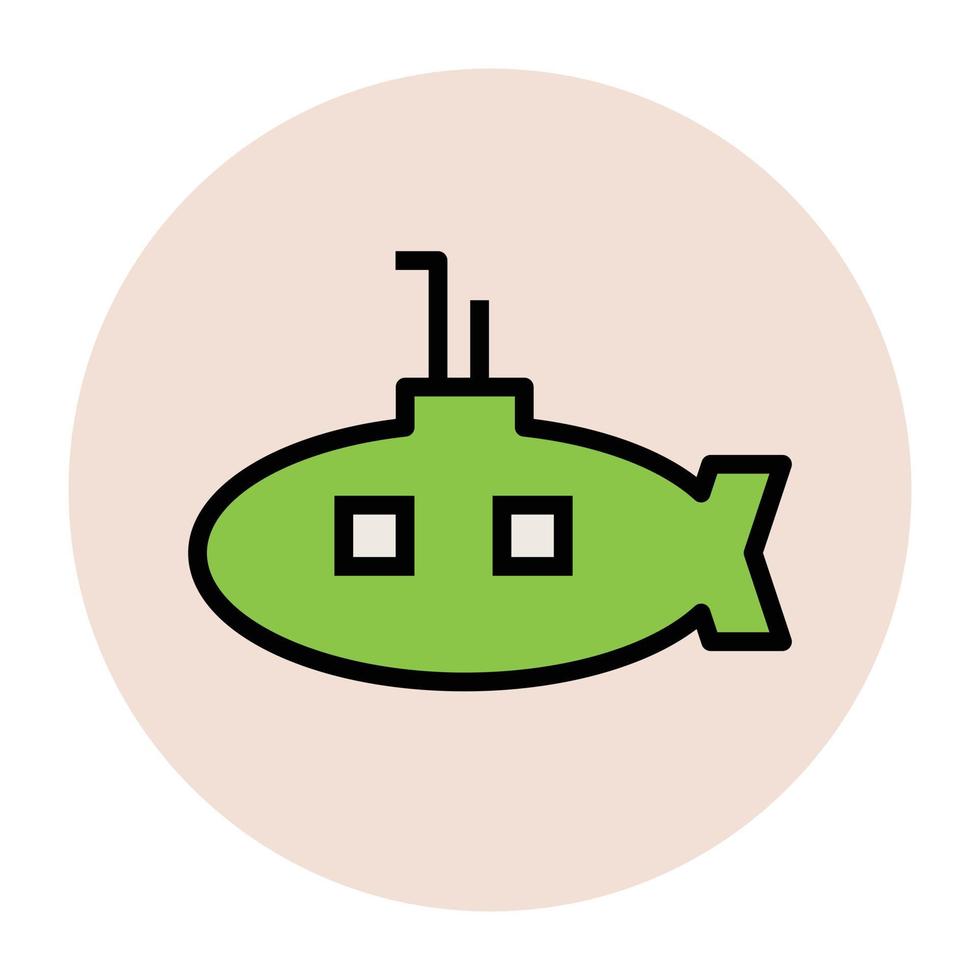 Trendy Submarine Concepts vector