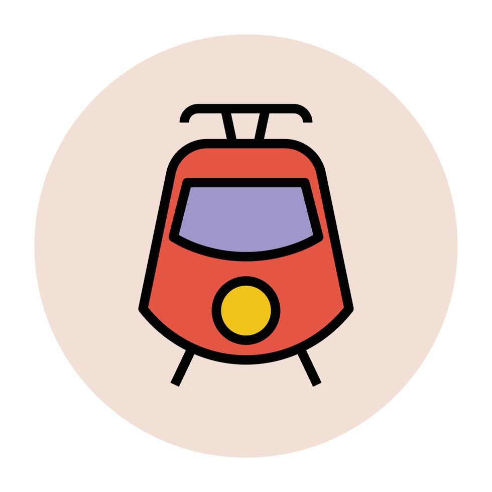 Trendy Train Concepts vector