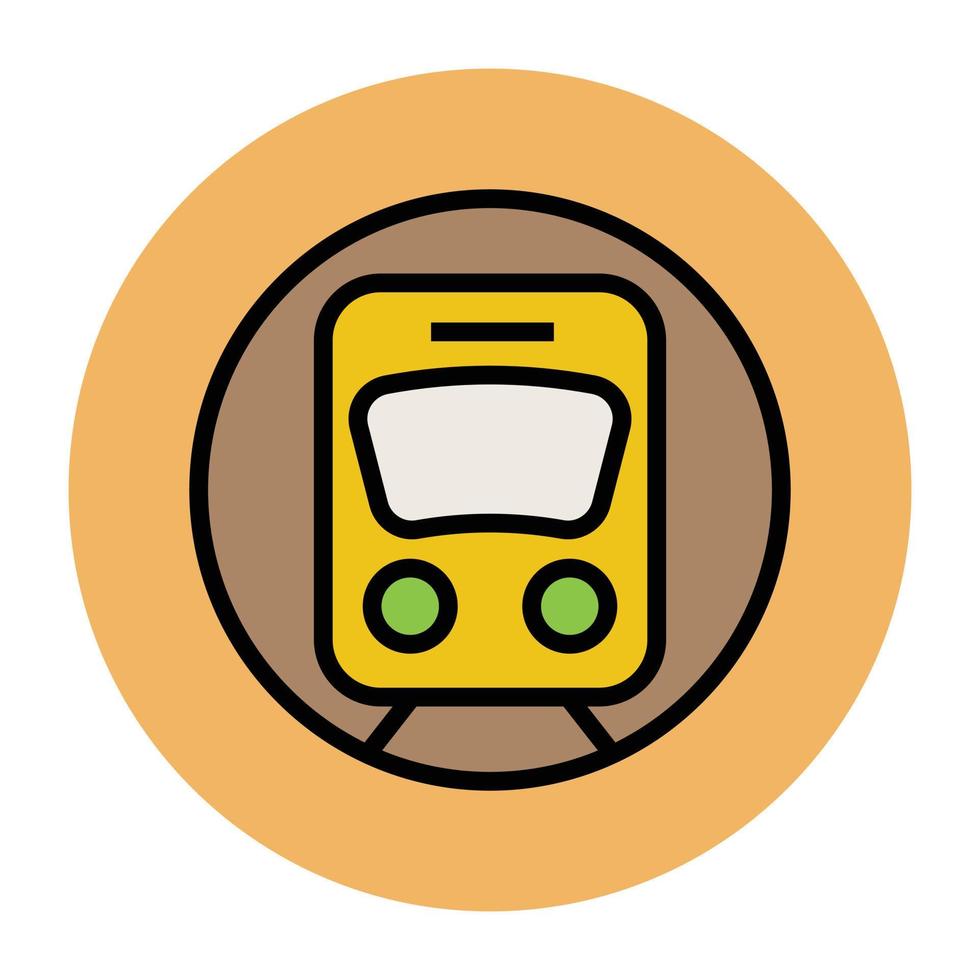 Trendy Train Concepts vector