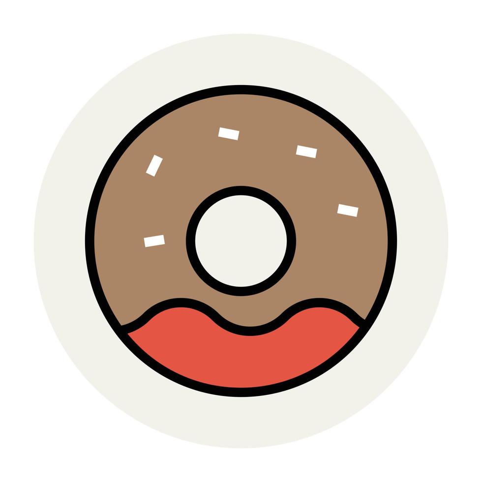 Trendy Donut Concepts vector