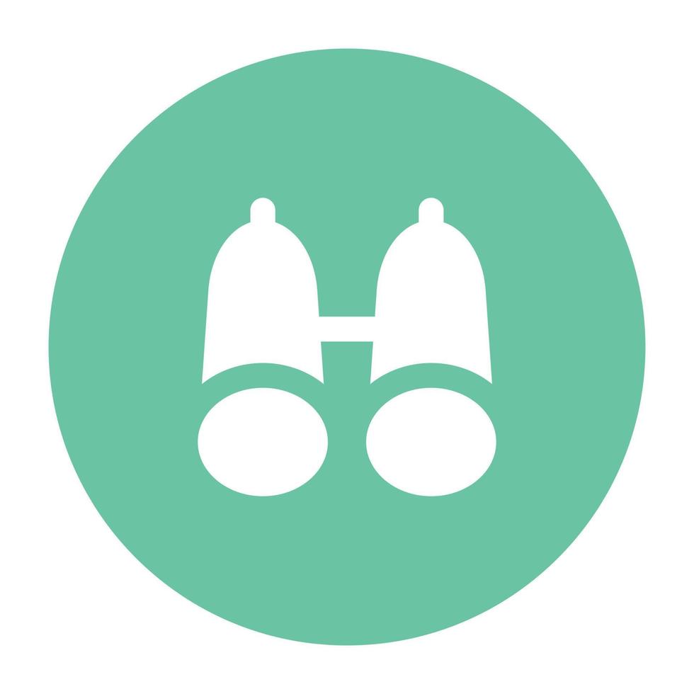 Trendy Binoculars Concepts vector