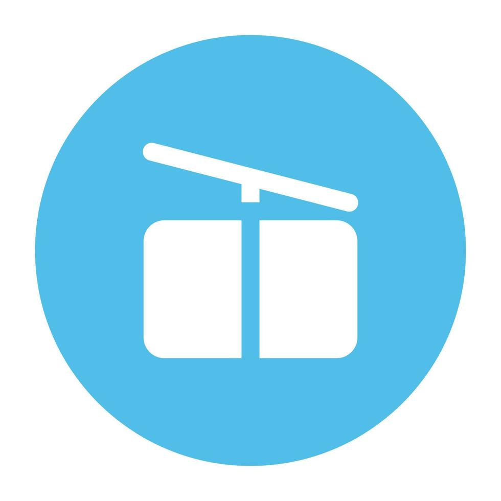Trendy Chairlift  Concepts vector