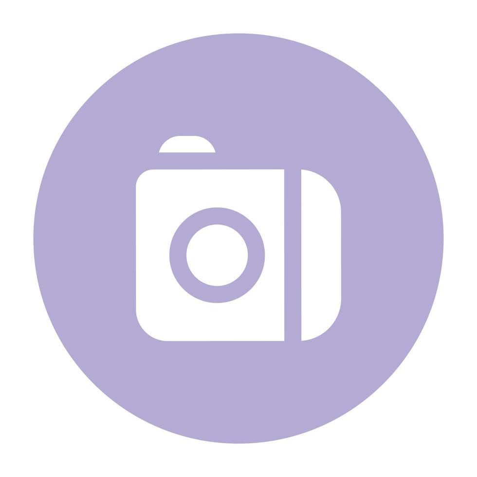 Trendy Digital Camera vector