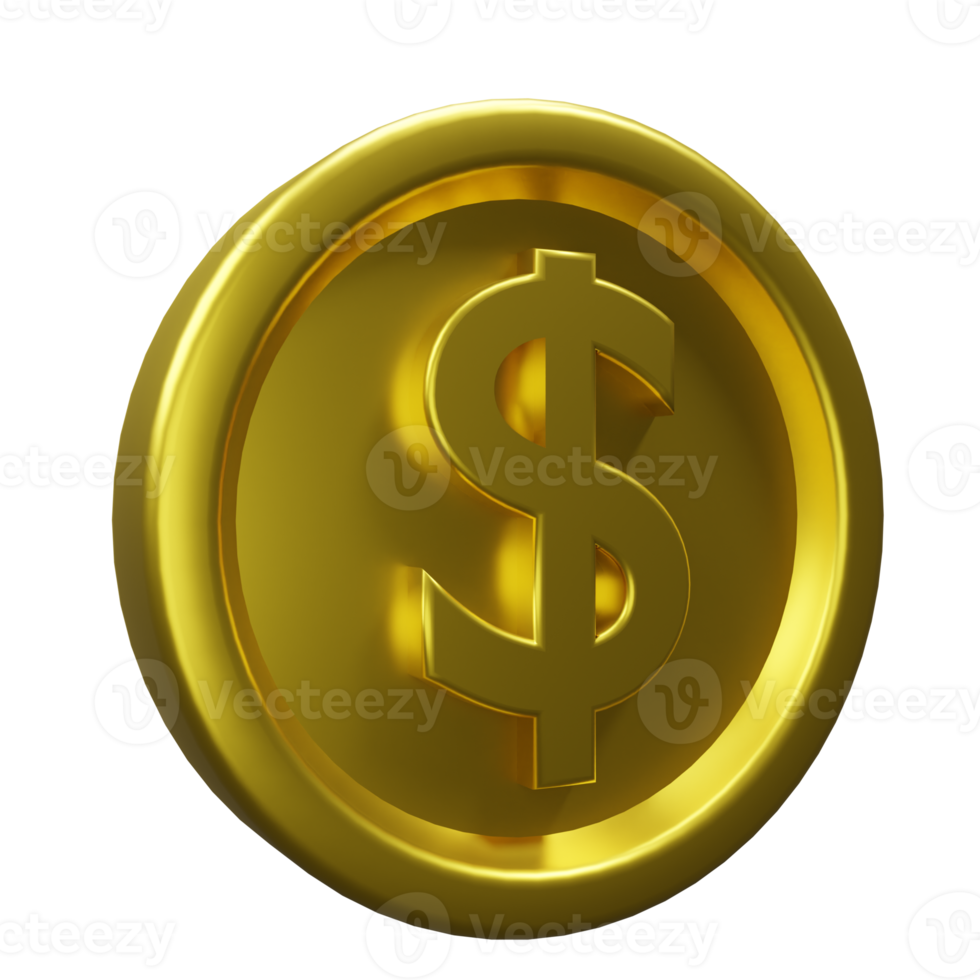 dollarmynt 3d illustration png