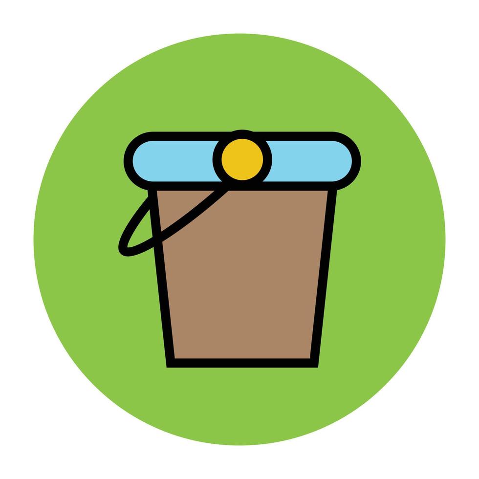 Trendy Bucket Concepts 9383188 Vector Art at Vecteezy