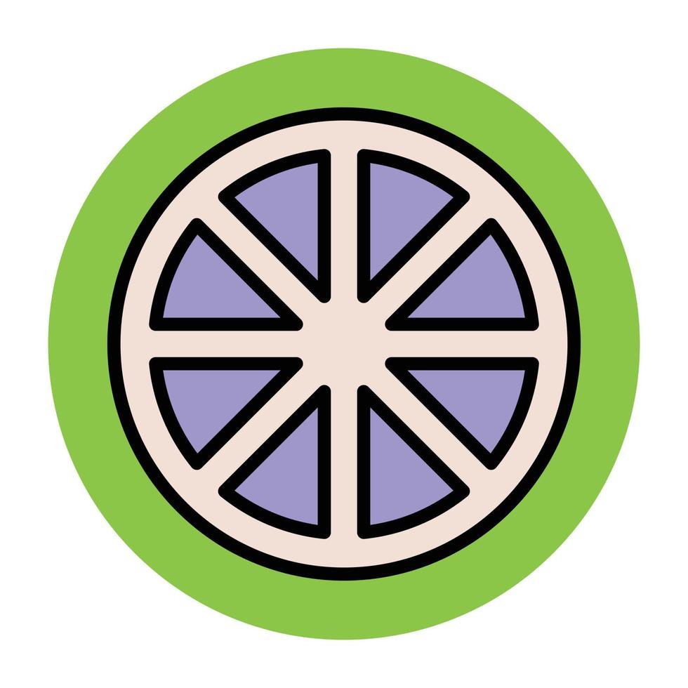 Trendy Wheel Concepts vector