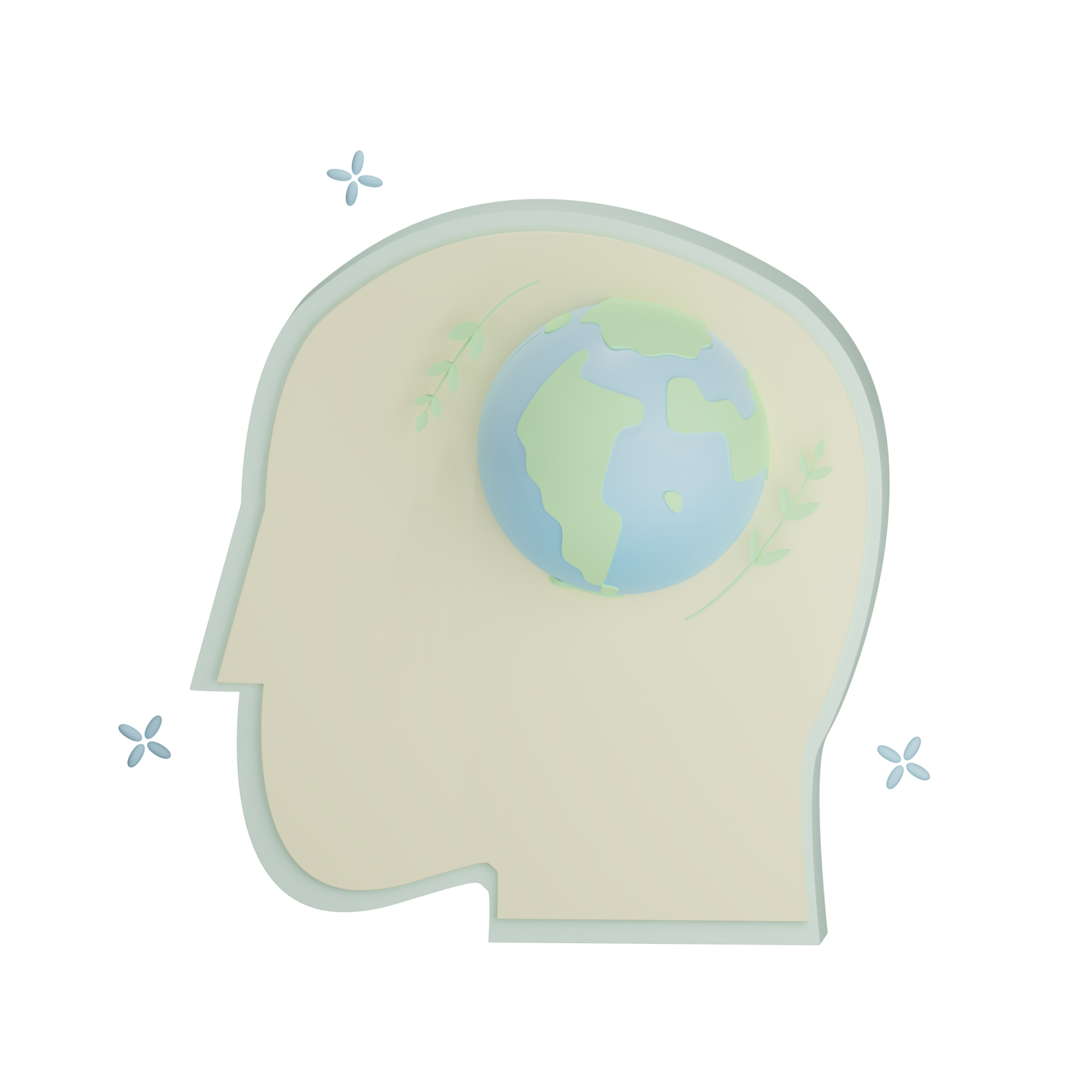 3D peace mind illustration with transparent background 9383253 PNG