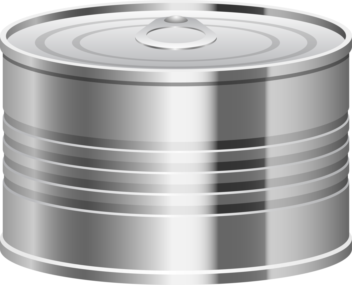 ilustração de design de clipart de lata png